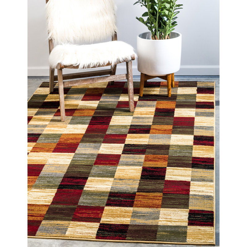 Bloomsbury Market Jaidan Abstract Multicolor Area Rug & Reviews